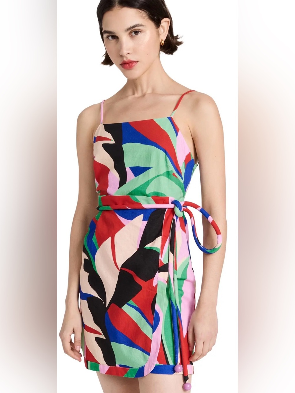 FARM Rio Colorful Monstera Mini Dress - Picture 3 of 13